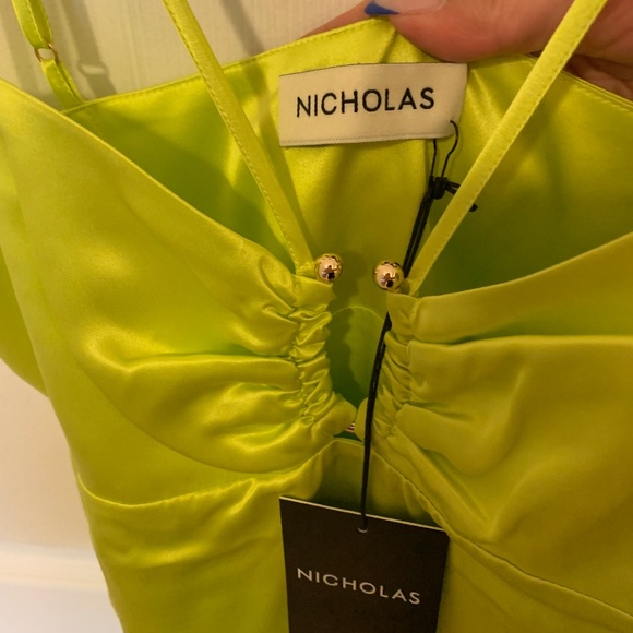 Revolve: New Margot Dress NICHOLAS in Mimosa size 2 with tags - Picture 3 of 5